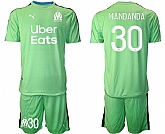 2020-21 Marseilles 30 MANDANDA Fruit Green Goalkeeper Soccer Jersey,baseball caps,new era cap wholesale,wholesale hats